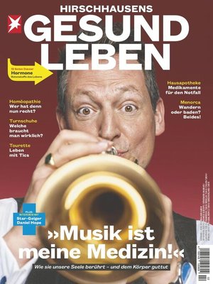cover image of HIRSCHHAUSENS STERN GESUND LEBEN 02/2020--Musik ist meine Medizin!